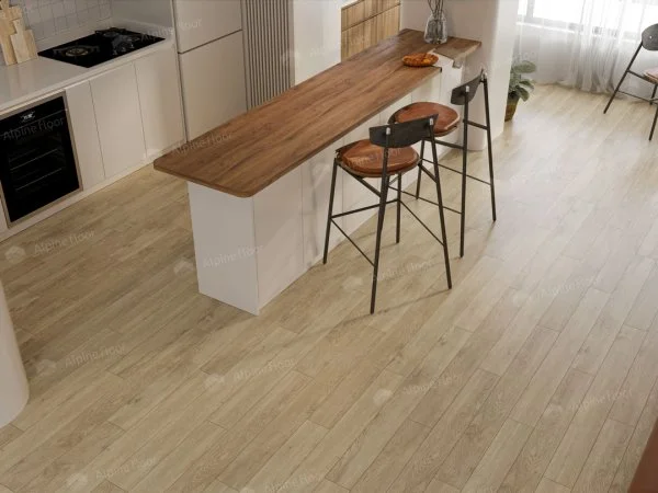 Каменно-полимерная плитка Alpine Floor Grand Sequoia Village Миндаль ECO 11-607 4мм, 43 класс в Дзержинске