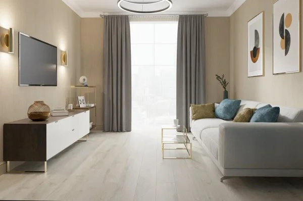 Ламинат Egger PRO 8/32 Дуб Кортина белый EPL034 в Дзержинске