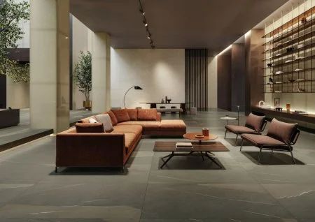 Керамогранит Italon Метрополис Аркадиа Браун 80х160 (Натуральная и Реттифицированная) в Дзержинске