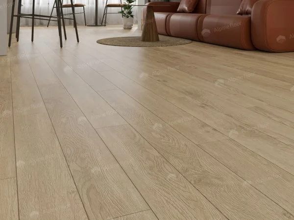 Каменно-полимерная плитка Alpine Floor Grand Sequoia Village Миндаль ECO 11-607 4мм, 43 класс в Дзержинске