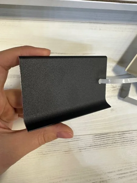 Алюминиевый плинтус Bonkeel ПЛ80 515л Черный (78,5х11,2х2500мм) в Дзержинске