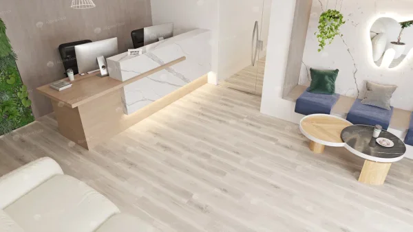 Кварц-виниловая плитка Alpine Floor Ultra Дуб Полярный ЕСО 5-19 2 мм. 34 класс в Дзержинске