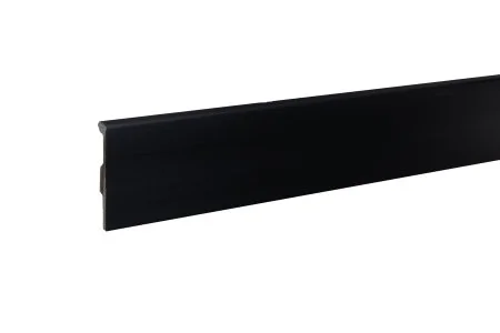 Плинтус дюрополимерный Bonkeel 02 Черный (80х14х2000 мм) в Дзержинске
