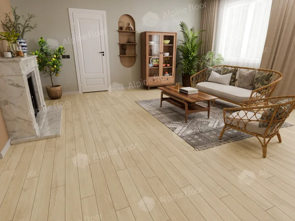 Каменно-полимерная плитка Alpine Floor Grand Sequoia Village Камфора ECO 11-507 4мм, 43 класс в Дзержинске