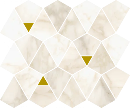 Керамогранит Italon Этернум Каррара Мозаика Вертекс 25.8х30 (Натуральная) в Дзержинске
