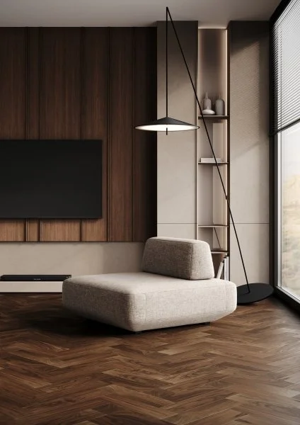 Паркетная доска Quartz Parquet Штучный паркет Орех Американский 44-400-29 в Дзержинске