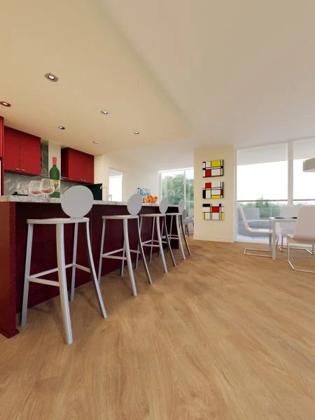 Кварц-виниловая плитка FineFloor Light Дуб Эно FF-1371 в Дзержинске