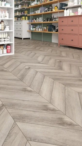 Кварц-виниловая плитка Alpine Floor Chevron Дуб Исида ECO 20-8 (2,5 мм. 43 класс) в Дзержинске