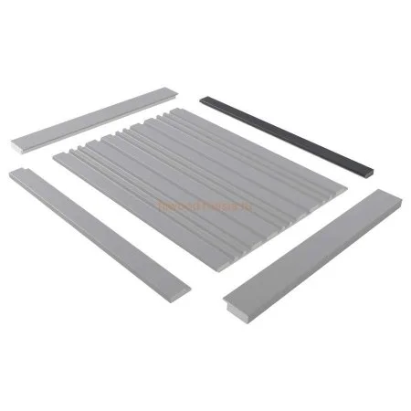 Финишный молдинг LF124B GR3 левый декорированный (31х12х2700мм) в Дзержинске