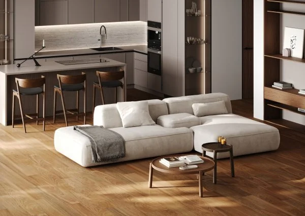 Паркетная доска Quartz Parquet Классик 7 мм Дуссия Африканская 550-63 в Дзержинске