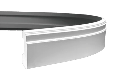 Плинтус Европласт 1.53.101 (110х26х2000 мм) Гибкий в Дзержинске