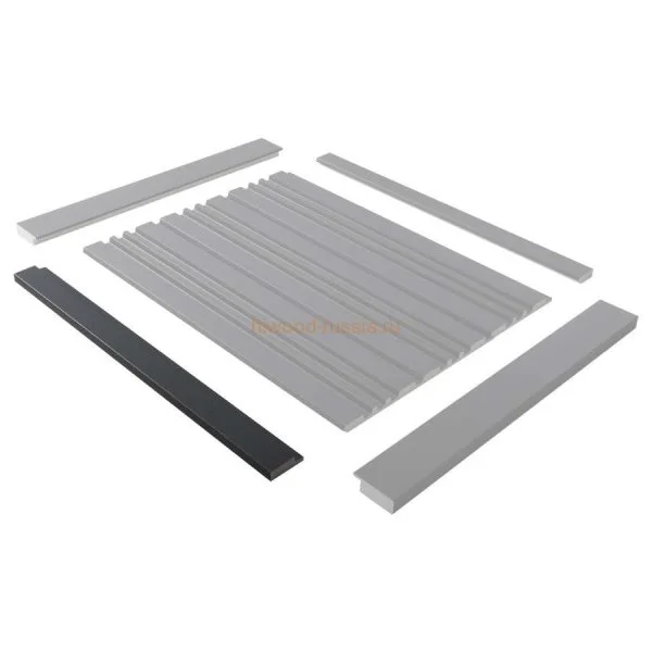 Финишный молдинг LF124A GR3 правый декорированный (42х12х2700мм) в Дзержинске