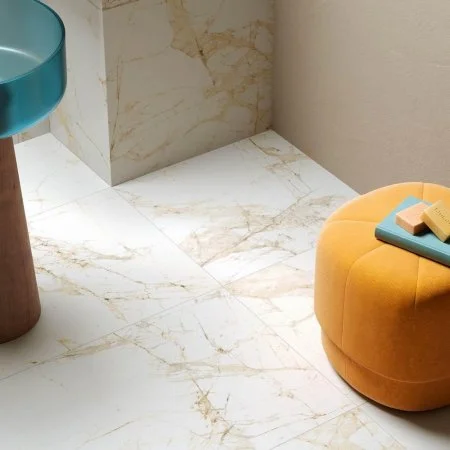 Керамогранит Coliseum Канова Уайт 60х60 (Натуральный и Реттифицированный) в Дзержинске