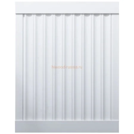 Финишный молдинг LF124B NP левый белый (31х12х2700мм) в Дзержинске