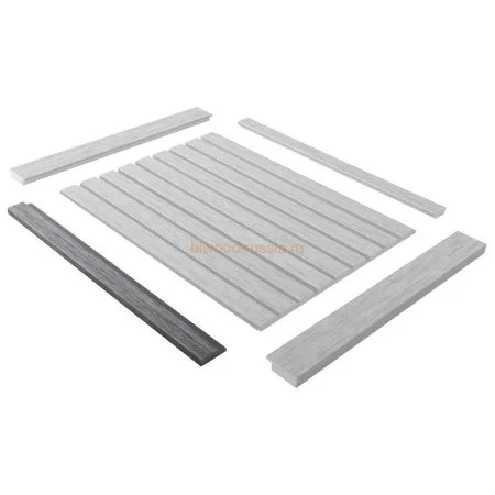 Финишный молдинг LF124A GN68 правый декорированный (42х12х2700мм) в Дзержинске