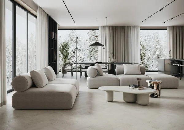 Паркетная доска Quartz Parquet Штучный паркет Дуб Песочный 44-408 в Дзержинске