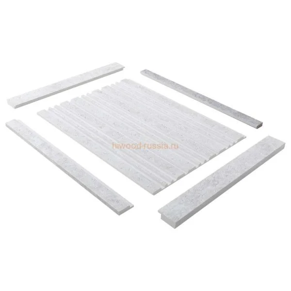 Финишный молдинг LF124B W50 левый декорированный (31х12х2700мм) в Дзержинске