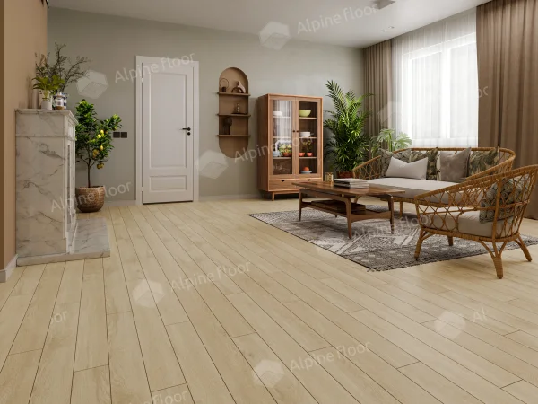 Каменно-полимерная плитка Alpine Floor Grand Sequoia Village Камфора ECO 11-507 4мм, 43 класс в Дзержинске