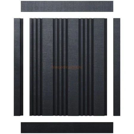 Финишный молдинг LF124A BK114K правый декорированный (42х12х2700мм) в Дзержинске