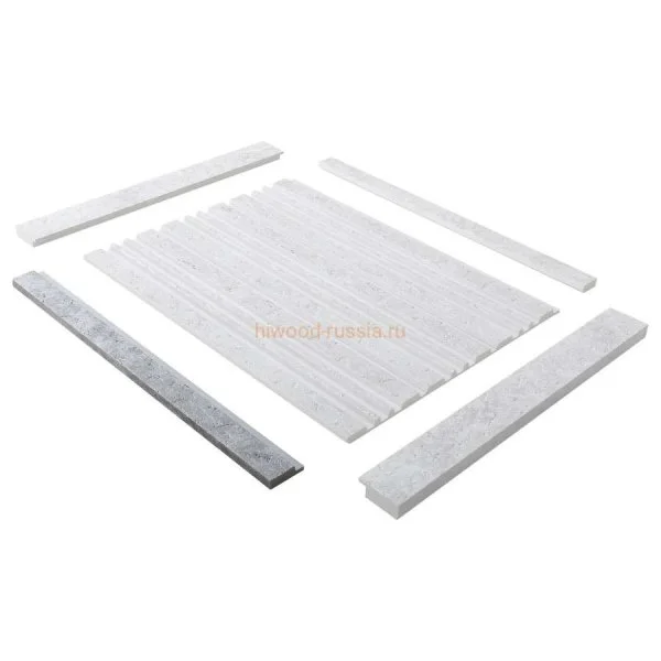 Финишный молдинг LF124A W50 правый декорированный (42х12х2700мм) в Дзержинске