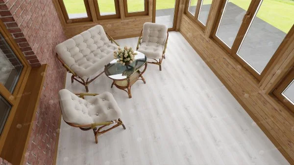 Каменно-полимерная плитка Alpine Floor Classic Дуб Выбеленный ECO 182-8, 4мм 43 класс в Дзержинске