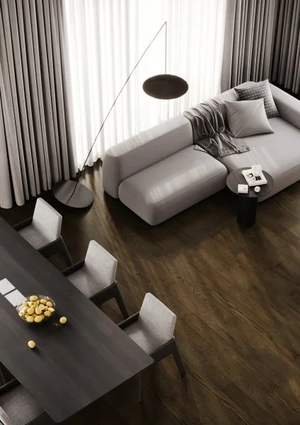 Паркетная доска Quartz Parquet Классик 7 мм Дуб Брауни 413 в Дзержинске