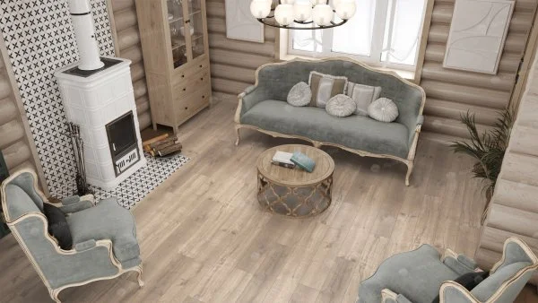 Каменно-полимерная плитка Alpine Floor Real Wood Дуб Натуральный ECO 2-5, 6 мм 43 класс в Дзержинске