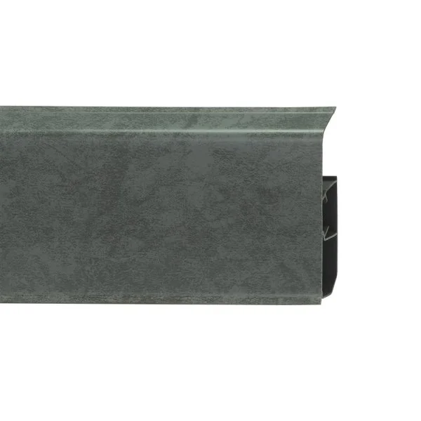 Пластиковый плинтус Royce №340 Мрамор Тёмный (80х24х2200мм) в Дзержинске