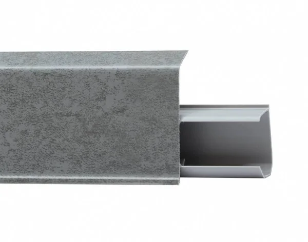 Пластиковый плинтус Royce №551 Грей (55х23х2200мм) в Дзержинске