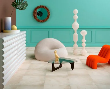 Керамогранит Coliseum Ривьера Уайт 60х60 (Натуральный и Реттифицированный) в Дзержинске