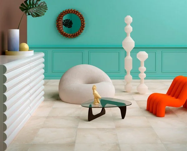 Керамогранит Coliseum Ривьера Уайт 60х60 (Натуральный и Реттифицированный) в Дзержинске