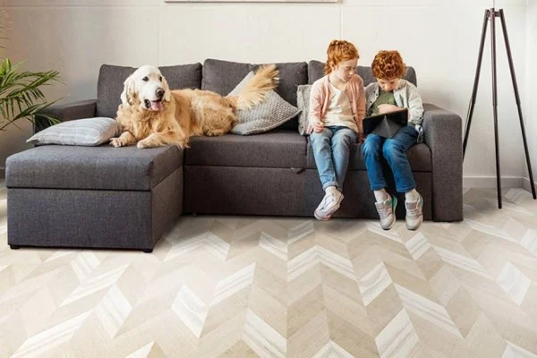 Пробковое покрытие CorkStyle Chevron Creme в Дзержинске
