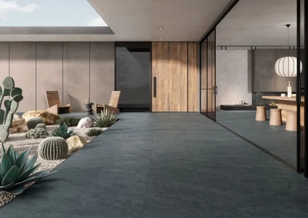 Керамогранит Vitra QuarStone Антрацит 60х60 (Натуральная и Реттифицированная) в Дзержинске