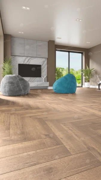 Каменно-полимерная плитка Alpine Floor Parqet Light Дуб Royal ECO 13-2, 4 мм 43 класс в Дзержинске