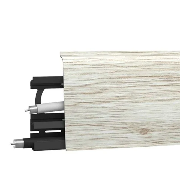 Плинтус пластиковый Arbiton INDO70 135 Дуб Платиновый 2,5 м в Дзержинске