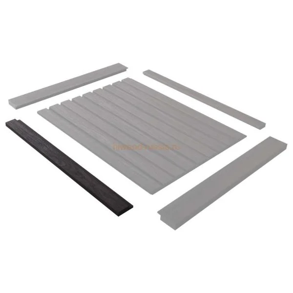 Финишный молдинг LF124A BR395 правый декорированный (42х12х2700мм) в Дзержинске