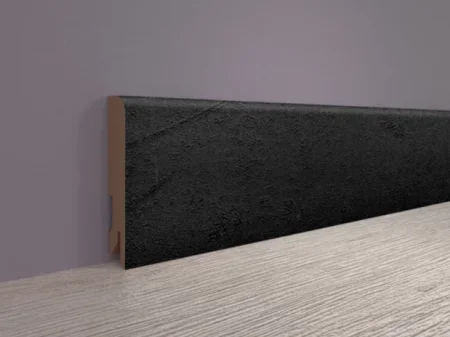 Плинтус MDF Bonkeel 24034 Чёрный Лофт (80х16х2400 мм) в Дзержинске