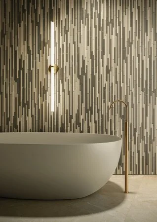 Керамогранит Italon Метрополис Вставка Стрип Ворм 26х75 (Натуральная) в Дзержинске