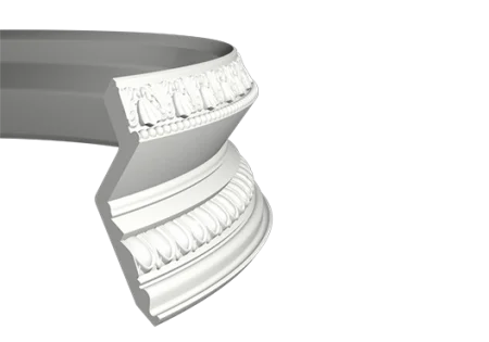 Карниз Европласт 1.50.137 гибкий 2,0 м в Дзержинске