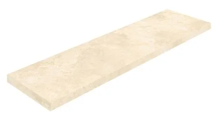 Керамогранит Coliseum Аурелия Уайт Ступень угловая левая (Натуральный, 33х120) в Дзержинске