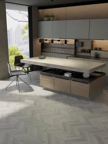 Ламинат Egger PRO 8/33 4V Large Дуб Кестинкорт Пепел левая EPL243F4CL в Дзержинске