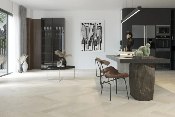 Паркетная доска Quartz Parquet Английская Ёлка Дуб Песочный 33-408 в Дзержинске