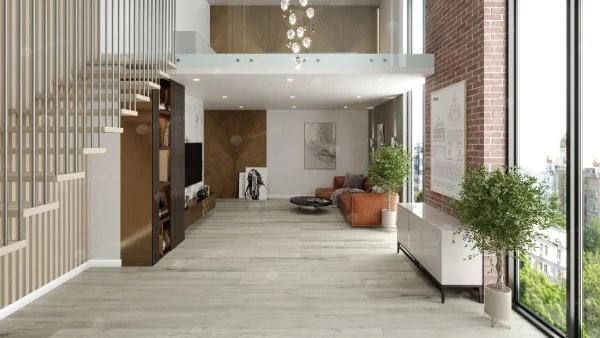 Кварц-виниловая плитка Alpine Floor Premium XL Дуб Серебряный ЕСО 7-22, 8 мм. 43 класс в Дзержинске