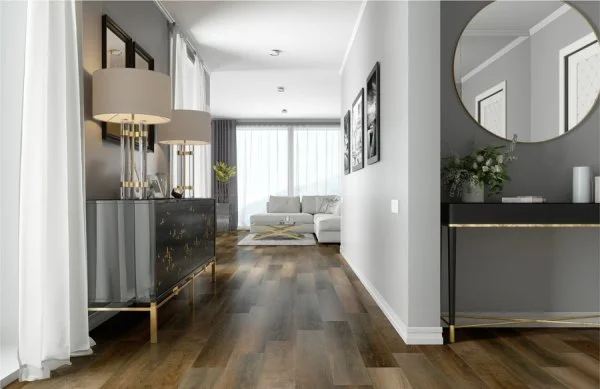 Кварц-виниловая плитка Refloor Fargo Comfort 61W921 Дуб Прага (Градиент) в Дзержинске