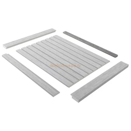 Финишный молдинг LF124B GN68 левый декорированный (31х12х2700мм) в Дзержинске