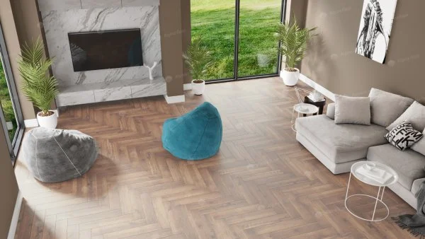 Каменно-полимерная плитка Alpine Floor Parqet Light Дуб Royal ECO 13-2, 4 мм 43 класс в Дзержинске