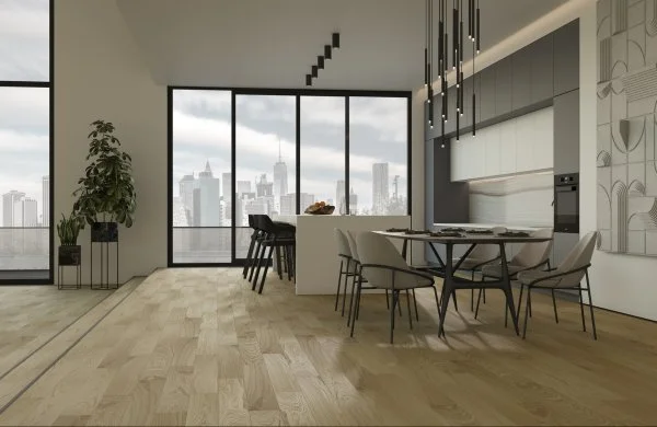 Паркетная доска Quartz Parquet Классик 7 мм Дуб Тоскана 407 в Дзержинске