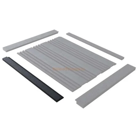 Финишный молдинг LF124A BK114K правый декорированный (42х12х2700мм) в Дзержинске