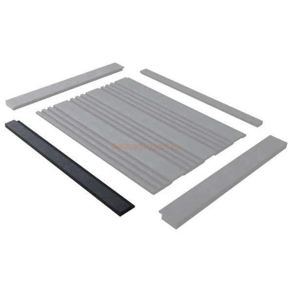 Финишный молдинг LF124A BK114K правый декорированный (42х12х2700мм) в Дзержинске