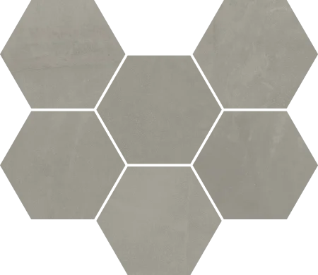 Керамогранит Italon Континуум Айрон Мозаика Гексагон (Натуральная 25х29) в Дзержинске